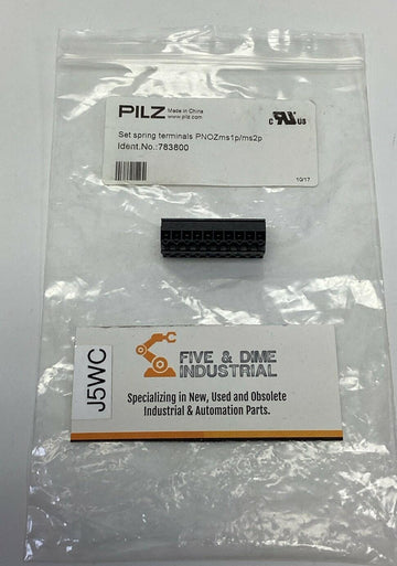 Pilz 783800 10-Pole Spring Set Terminal PNOZms1p/ms2P