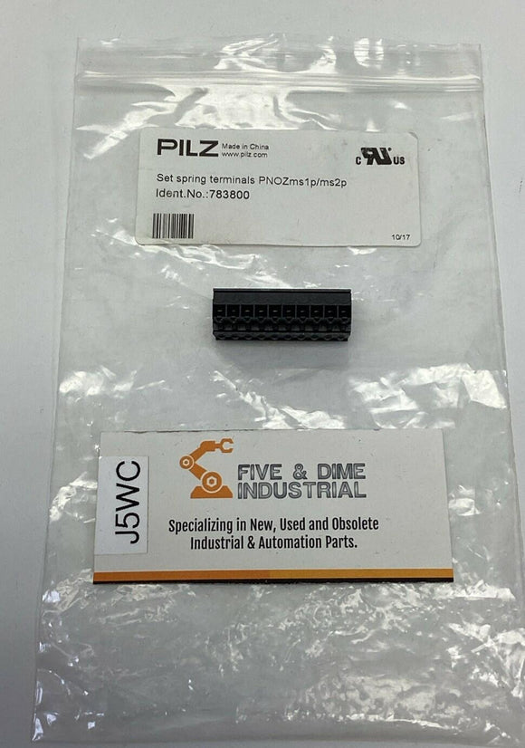 Pilz 783800 10-Pole Spring Set Terminal PNOZms1p/ms2P