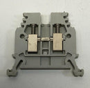 Allen Bradley 1492-W4 Terminal Blocks Feed-Through Gray Lot of 34-4