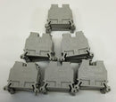 Allen Bradley 1492-W4 Terminal Blocks Feed-Through Gray Lot of 34-2