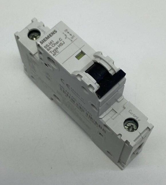 Siemens 5SJ4108-7HG40 8-Amp, 1-Pole Circuit Breaker 230V