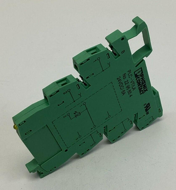 Phoenix Contact PLC-VT/LA / 2296854 Feed Through Terminal Connector 24VDC, 6A