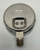 Grainger 4CFW4 Ammonia Pressure Gauge 2-1/2", 0-150 PSI 1/4" NPT-5