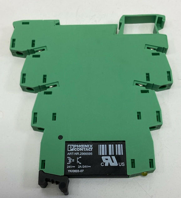 Phoenix Contact PLC-BSC-24DC21 / 2966016 Base with 2966595 Relay 24VDC, 2-Amp