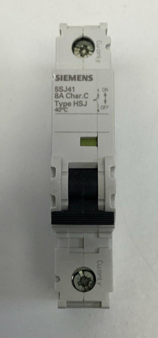 Siemens 5SJ4108-7HG40 8-Amp, 1-Pole Circuit Breaker 230V