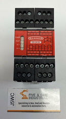 Banner ES-UA-5A Safety Relay E-STOP Module Output 6A, 12-24VDC, 115VAC 66091-1