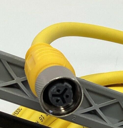 Turck KBE-3T-6-SBE-3T/S1587 3-Pole Male / Female Microfast M12 Cable 6-Meters