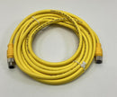 Turck KBE-3T-6-SBE-3T/S1587 3-Pole Male / Female Microfast M12 Cable 6-Meters-6