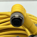 Turck WKC 4.4T-20-RSC 4.4T/S3060 / U-45221 Male Str x Female 90° 4-Pole M12-4