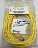 Turck KBE-3T-4-SBE-3T/S1587 / U0905-1 3-Pole Male / Female M12 Cable 4-Meters-1