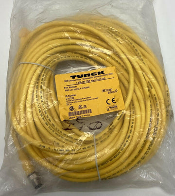 Turck WKC 4.4T-20-RSC 4.4T/S3060 / U-45221 Male Str x Female 90° 4-Pole M12 - 0