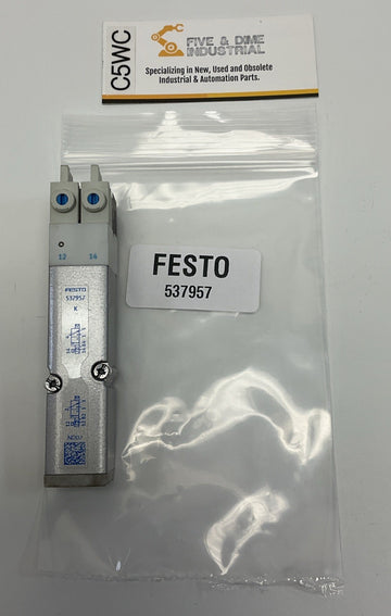 Festo VMPA2-M1H-KPI / 537957 Pneumatic Solenoid Valve 15 VDC