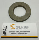 Grainger Z9281 1-1/4" Flat Washer 10-Pack, Steel Zinc Yellow Finish 2-1/2" OD-2