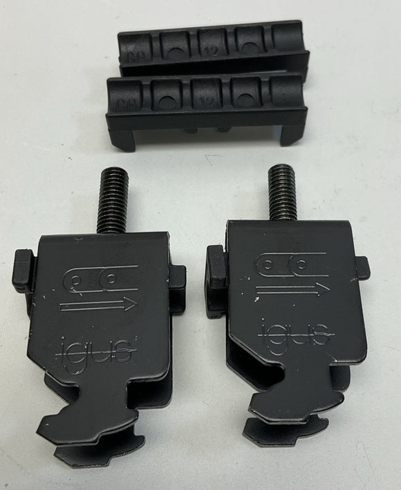 Igus CFX-12-1  2-Pack Steel Strain Relief Clamps 489-022