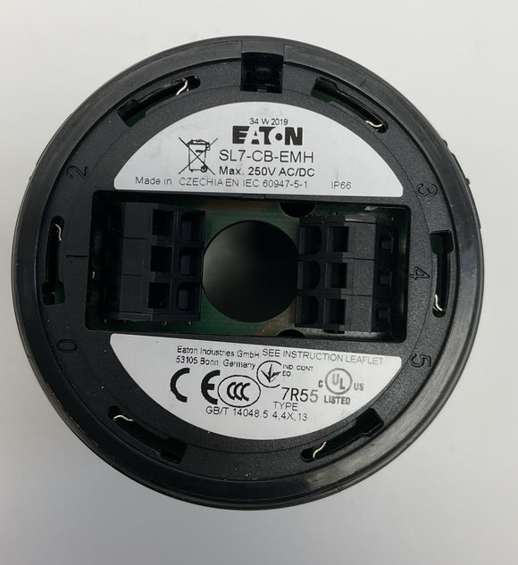 Eaton SL7-CB-EMH Stack Light Base Max 250V AC/DC