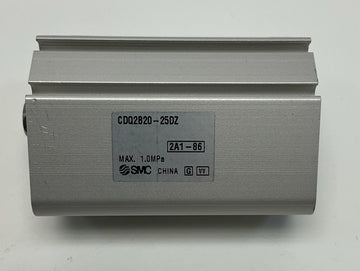 SMC CDQ2B20-25DZ Compact Pneumatic Cylinder 20mm Bore, 25mm Stroke - 0