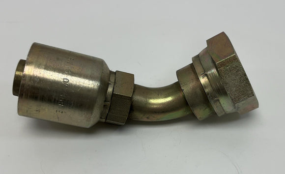 Kurt Hydraulics FJX45-16-20-W 1" Hose ID X 1-1/2" 37° JIC Female 45° Swivel