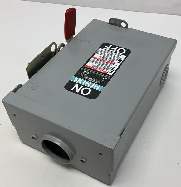Siemens GF221NR General Duty Safety Safety Switch, 30-Amp, 2-Pole,  240V