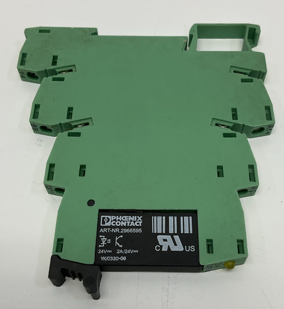 Phoenix Contact 29-66-05-8 Relay and Base 2966595  24VDC, 2-Amp