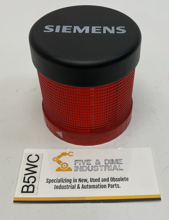 Siemens 8WD4-400-1AB Steady Red Light w/ LED Bulb and Cover AC/DC