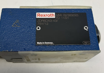 Rexroth /Bosch R978856565 Keyed Pressure Reducing Valve - 0