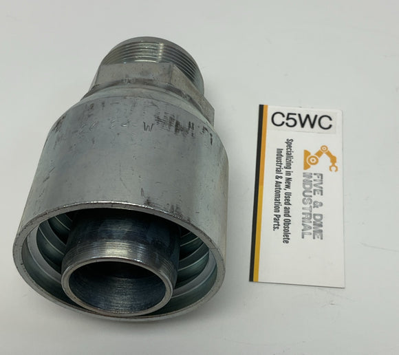 Kurt Hydraulics MJ-24-24-W 1-1/2" Hose ID X 1-1/2″ – 37° JIC Male Rigid Fitting