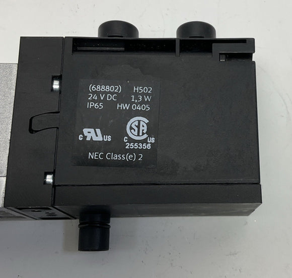 Festo 5391510 Pneumatic Solenoid Valve 24VDC VSVA-B-T32N-AZD-A1-1T1L