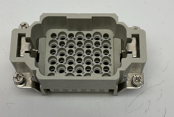 Harting 09160423001 Connector 42-Pole + Ground, Male Insert Housing