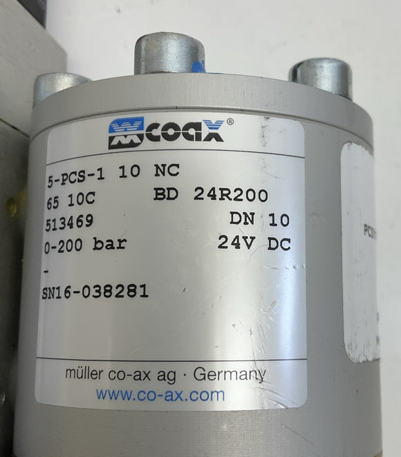 Coax Wax Valve PCS1102CX200TKXXB2OVCXXP1 24 VDC