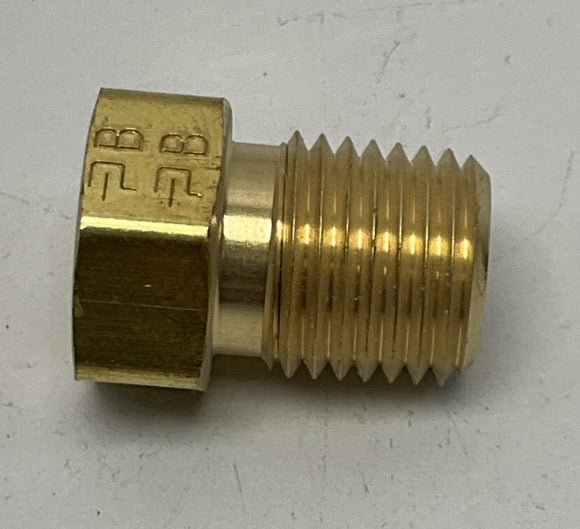 Parker 209P-4-2 Hex Bushing Brass, 1/8 x 1/4" NPT 5-Pack