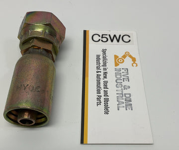 Kurt Hydraulics F-DINHX-6-22 3/" Hose ID X M22 x 1.5 – DIN Heavy Universal Seat