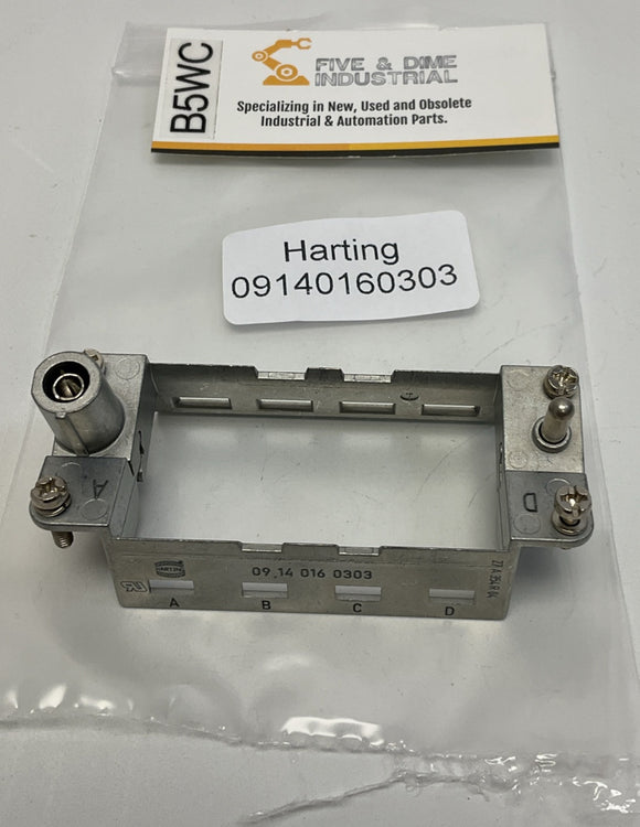 Harting 09140160303 Frame for 4 Modules 16B Housing