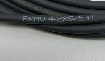 Lumberg RKMV-4-225/5M Female Single End Cable, M8, 4-Pole 5-Meter - 0