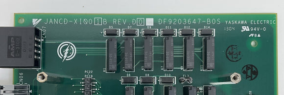 Yaskawa JANCD-XIO01B Rev. D PC Board DF9203647-BOS