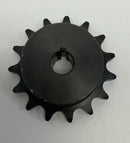 Tsubaki H40B15F-1/2 #40 Chain Finished Bore Sprocket 1/2" Bore, 15 Teeth-4