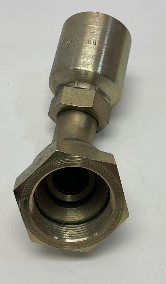 Kurt Hydraulics FJX45-16-20-W 1" Hose ID X 1-1/2" 37° JIC Female 45° Swivel