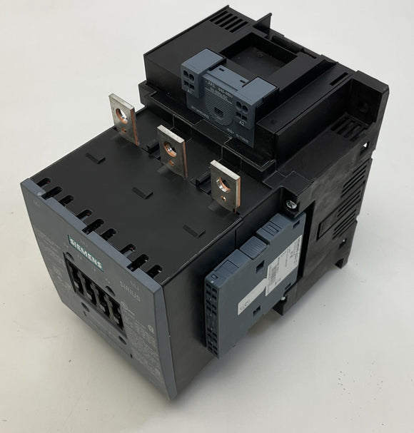 Siemens 3RT1054-3AR38-0PR0 Contactor 3-Phase 140 Amp, 600VAC, 440/480 AC/DC Coil