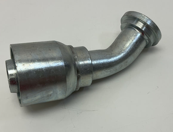 Kurt Hydraulics C6145-24-24-W 1-1/2" ID Hose X 1-1/2" Code 61 Flange 45° Fitting