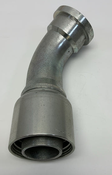 Kurt Hydraulics C6245-32-32-W 2" Hose ID X 2" Code 62 Rigid 45° BT Fitting - 0