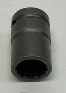 Apex 5419-D 19/32" Thin Wall Impact Socket 1/2" Square Drive, 12-Point-6