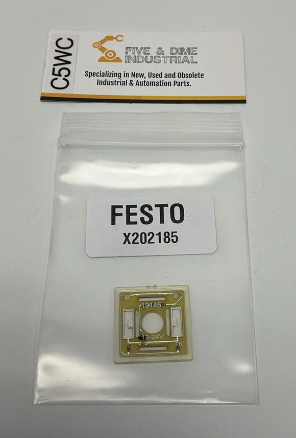 Festo 19145 / X202185 Illuminated Seal 12-24VDC