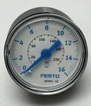 Festo MA-40-16-G1/4-EN Manometer Pressure Gauge 16Bar, G1/4 Connection 183901-3