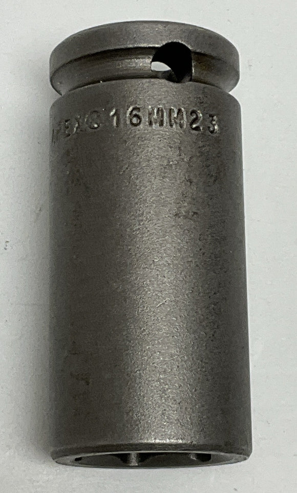 Apex 16MM23 16mm Impact Socket, 3/8" Square Drive, 2 Inches Long