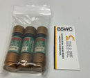 Bussmann FRN-R-60 Fusetron 60-Amp Fuses, RK5, Time Delay. Lot of 3-1