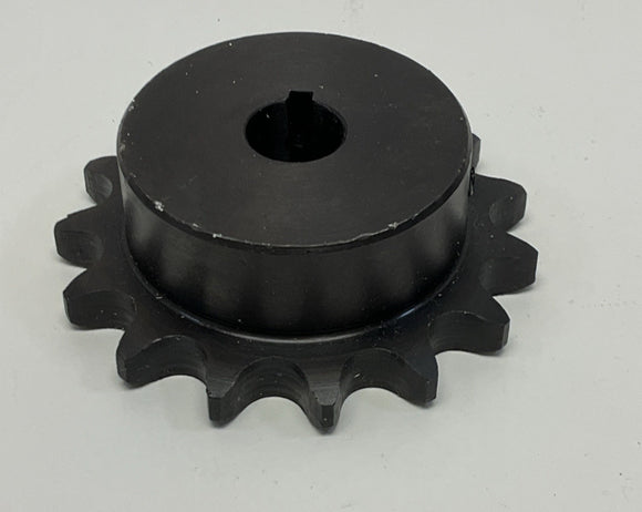 Tsubaki H40B15F-1/2 #40 Chain Finished Bore Sprocket 1/2" Bore, 15 Teeth