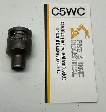 Apex 3409 9/32" 6-Point Thin Wall Impact Socket 3/8" Square Drive