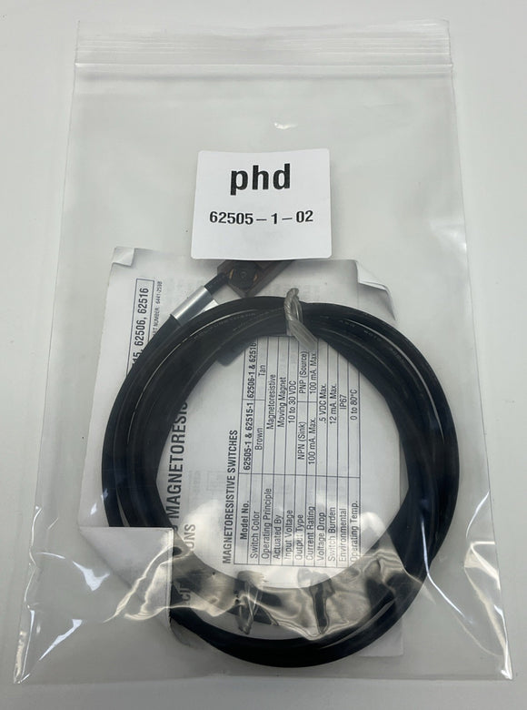 PHD 62505-1-02 Reed Switch, Hall Effect Sensor