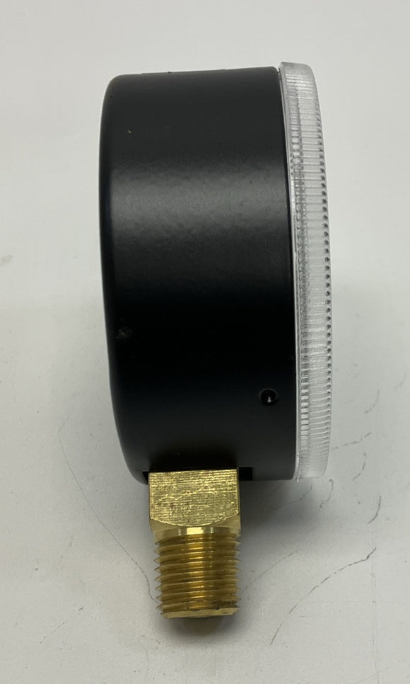Marsh Bellfram J4652  2-1/2" Standard Gauge 160PSI, Brass Socket, 1/4" NPT
