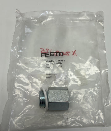 Festo AD-G1/2-1/2-1/2NPT-1 / 9398 Adapter Fitting - 0