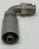 Kurt Hydraulics MIX90-06-08 3/8" Hose ID X Male SAE Inverted Flare 90° Elbow-5